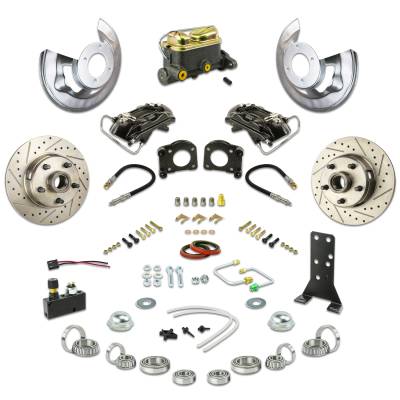 The Right Stuff Detailing - The Right Stuff Detailing ZSD6708S Ford/Mercury Brake Conversion Kit Front