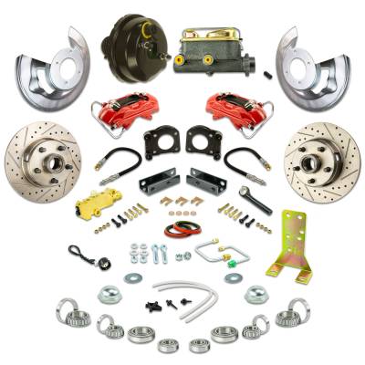 The Right Stuff Detailing - The Right Stuff Detailing ZDC6405Z Ford/Mercury Brake Conversion Kit Front