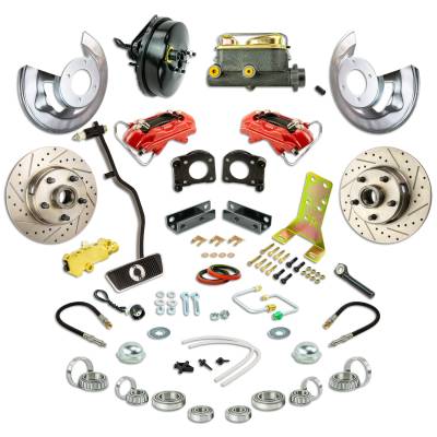 The Right Stuff Detailing - The Right Stuff Detailing ZDC6708Z Ford/Mercury Brake Conversion Kit Front