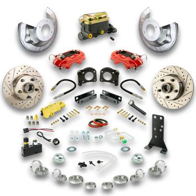 The Right Stuff Detailing - The Right Stuff Detailing ZSD6405Z Ford/Mercury Brake Conversion Kit Front