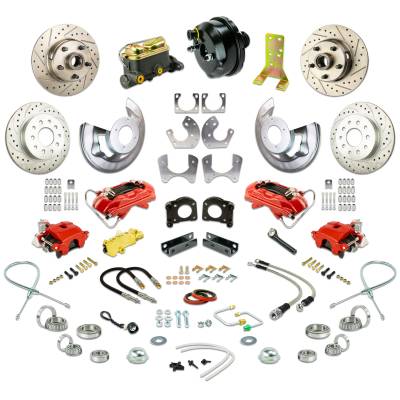 The Right Stuff Detailing - The Right Stuff ZDC6445Z Ford/Mercury Brake Conversion Kit Front/Rear