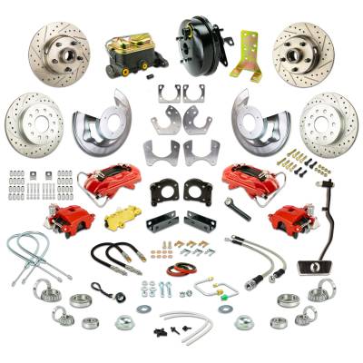 The Right Stuff Detailing - The Right Stuff ZDC6748Z Ford/Mercury Brake Conversion Kit Front/Rear