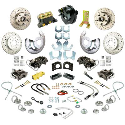 The Right Stuff Detailing - The Right Stuff ZDC6455S Ford/Mercury Brake Conversion Kit Front/Rear