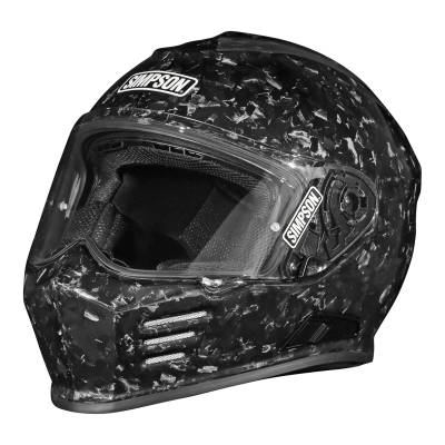 Simpson Motorcycle - Simpson Motorcycle GBDFCXS Ghost Bandit X-Small Motorcycle Helmet Carbon Fiber