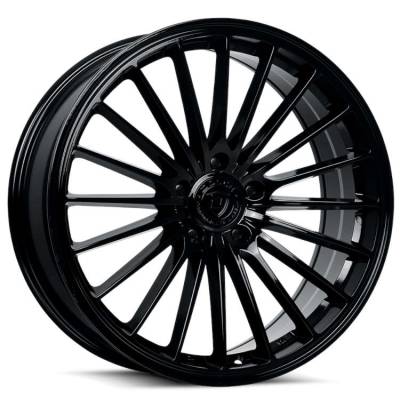 Dolce - Dolce Wheels GHOST-98554GB DP02 Ghost 19x8.5 5x4.5 35mm Gloss Black