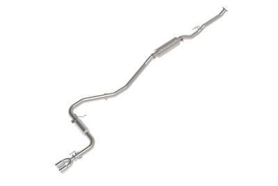 aFe Power - aFe 49-36631-P 2.5" Cat-Back Exhaust w/Polished Tip for 22-26 Honda Civic 2.0