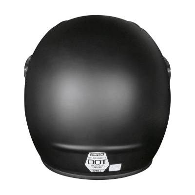 Simpson Motorcycle - Simpson Motorcycle OB33XL Outlaw Bandit 3 X-Large Motorcycle Helmet Flat Black