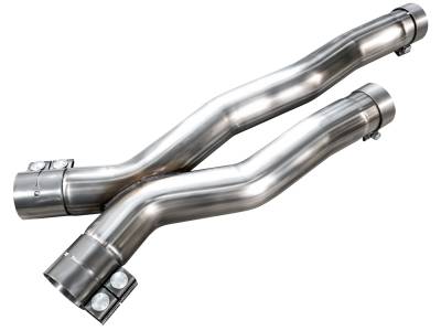 AWE Tuning - AWE Tuning 3820-11301 Non-Resonated Exhaust Mid-Pipes for 20-24 BMW X3