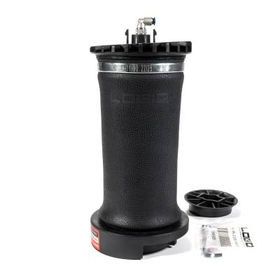 Logiq Air Suspension - Logiq Air Suspension 89-90008 Replacement Air Spring w/Elbow Fitting Installed