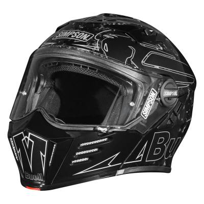 Simpson Motorcycle - Simpson Motorcycle M5983LG Mod Bandit Large Motorcycle Helmet Forged Carbon