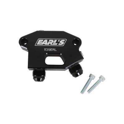 Earl's Performance - Earls Performance 1139ERL Engine Oil Cooler Adapter for Ford Godzilla 415/445