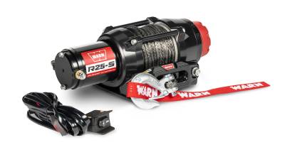 Warn - Warn 110020 R25-S SYNTHETIC ROPE WINCH