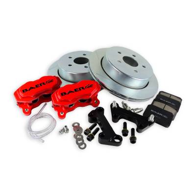 Baer Brake Systems - BAER Brakes 4402007B-2 Disc Brake Upgrade Kit for Jeep