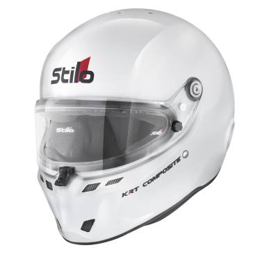 Stilo - Stilo AA0814AH2L54 ST6 Karting X-Small Karting Helmet Gloss White