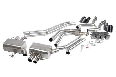 APR - APR CBK0050 Cat-Back Exhaust Kit for 21-25 Audi RS6/RS7