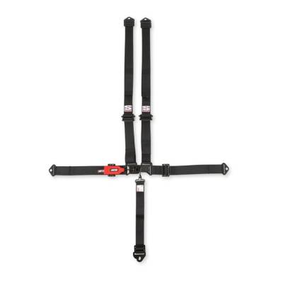 Simpson Safety - Simpson Safety 3B22NIKX LTS D3-X BOLT 2X2 NO PAD Black Latch&Link Safety Harness