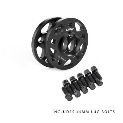 APR - APR KT100022 Wheel Spacer Kit Pair 5x112 15mm Thick 66.5 CB w/10 45mm Bolts