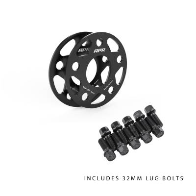 APR - APR KT100003 Wheel Spacer Pair 4mm Thick 5x112 57.1 CB Pair w/32mm Bolts