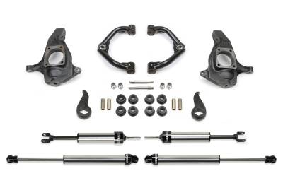 Fabtech - Fabtech FTS21202 3.5" UCA Lift Kit w/Dirt Logic Shock 11-19 Silv/Sra 2500HD/3500