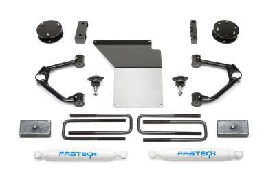 Fabtech - Fabtech FTS21221 6? Basic System Magneride for 14-18 Sierra 1500 Denali 2WD/4WD