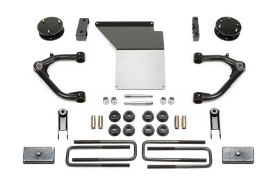 Fabtech - Fabtech FTS21212 3? UCA Lift Kit w/Magneride 14-18 Sierra 1500 Denali 2WD/4WD