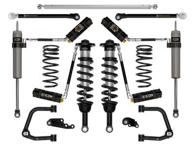 ICON Vehicle Dynamics - ICON K53358T Stage-8 1.25-3" Lift Kit CDCV/Tubular UCA for 24-26 Lexus GX550