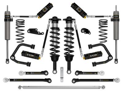 ICON Vehicle Dynamics - ICON K53359T Stage-9 1.25-3" Lift Kit CDCV/Tubular UCA for 24-26 Lexus GX550
