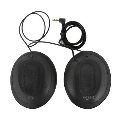 Stilo - Stilo AE0339 Helmet Communication Kit Earmuff Speakers 3.5mm Male Receiver Jack
