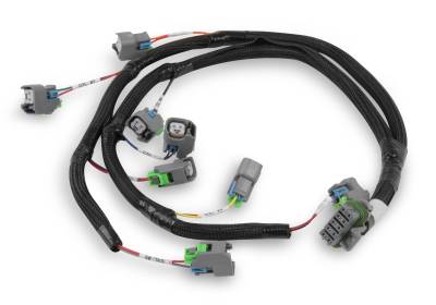 Holley EFI - Holley EFI 558-212 Duel Injector Harness for Ford V8