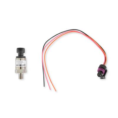 Holley EFI - Holley EFI 554-136 0-500 PSI Stainless Steel Pressure Transducer 1/8 NPT