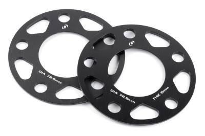 Dinan - Dinan D210-2035 Aluminum Wheel Spacer Kit 5mm Thick Pair