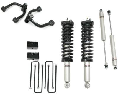 Freedom Off-Road - Freedom O/R FO-T804-35-KIT+FO-T704FU 3.5"FR Struts w/3"RR Block for 00-06 Tundra