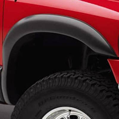 EGR - EGR 752554 Rugged Look Fender Flares Black for 02-08 RAM Truck