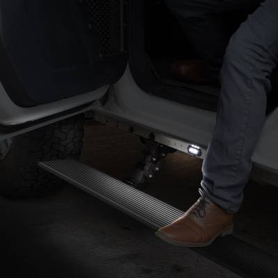Go Rhino - Go Rhino 20436680PC E1 Electric Running Board Kit for 19-24 RAM 1500