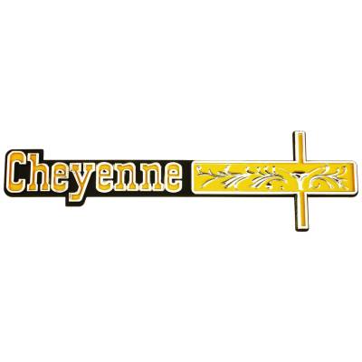 Trim Parts - Trim Parts 9681 73-74 Chevrolet Cheyenne Dash Emblem
