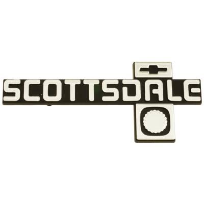Trim Parts - Trim Parts 9690 81-87 Chevrolet Scottsdale Dash Emblem