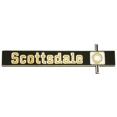 Trim Parts - Trim Parts 9689 75-80 Chevrolet Scottsdale Dash Emblem