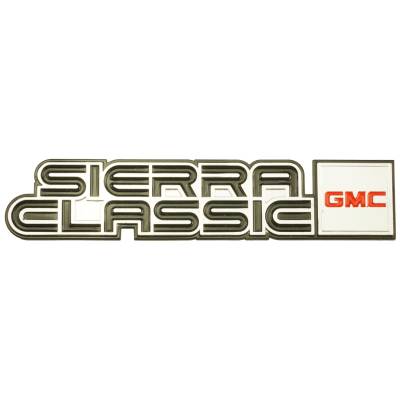Trim Parts - Trim Parts 9709 81-87 GMC Full Size Truck Sierra Classic Dash Emblem