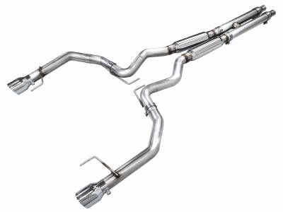 AWE Tuning - AWE Tuning 3020-32650 2024 Ford Mustang Coupe 5.0 RWD Exhaust System