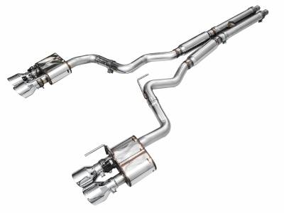 AWE Tuning - AWE Tuning 3025-42650 24-26 Ford Mustang Coupe 5.0 RWD Exhaust System