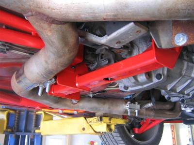 UMI Performance - UMI Performance 2209-R Chevy/Pontiac Transmission Crossmember