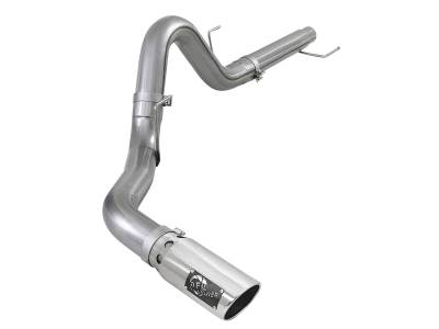 aFe Power - aFe 49-03106-P Atlas 4" Filter-Back Aluminized Steel Exhaust Kit 18-20 F150 3.0L