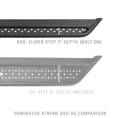 Go Rhino - Go Rhino DSS4054T Nerf/Step Bar for 19-26 Silverado/Sierra 1500/2500