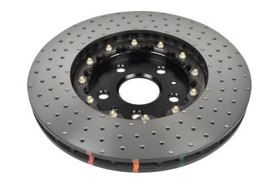 Disc Brakes Australia - Disc Brakes Australia DBA53928BLKXD DBA 5000 Series XD Front Brake Rotor