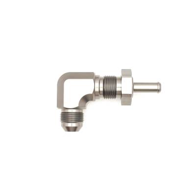 DeatschWerks - DeatschWerks 6-02-0713 -8 AN Fitting 5/16" Hose Barb Aluminum Silver Each
