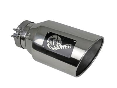 aFe Power - aFe Power 49T50801-P15 Exhaust Tail Pipe Tip 5" In/8" Out Polished