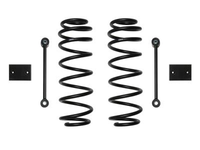 Dynatrac - Dynatrac DT922026 Rear 2.5" Dual Rate Coil Spring Set for 18-22 Jeep Wrangler JL