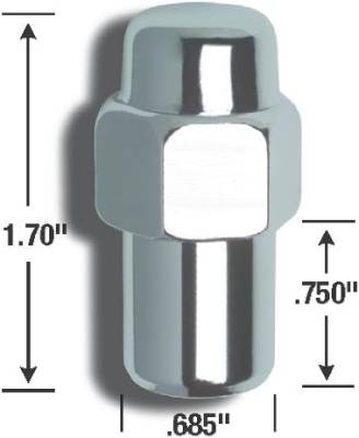 Gorilla Automotive - Gorilla Automotive 73127B Wheel Lug Nut Set