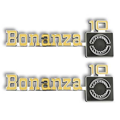 Trim Parts - Trim Parts 9924 76-80 Chv Bonanza 10 1/2 Ton Fender emblems