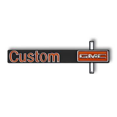 Trim Parts - Trim Parts 9700 73-74 GMC Full Size Truck Custom Dash Emblem